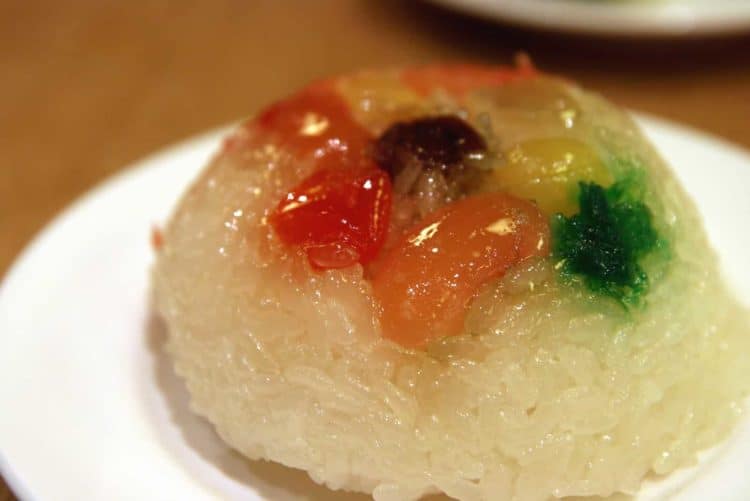 Eight treasure glutinous rice