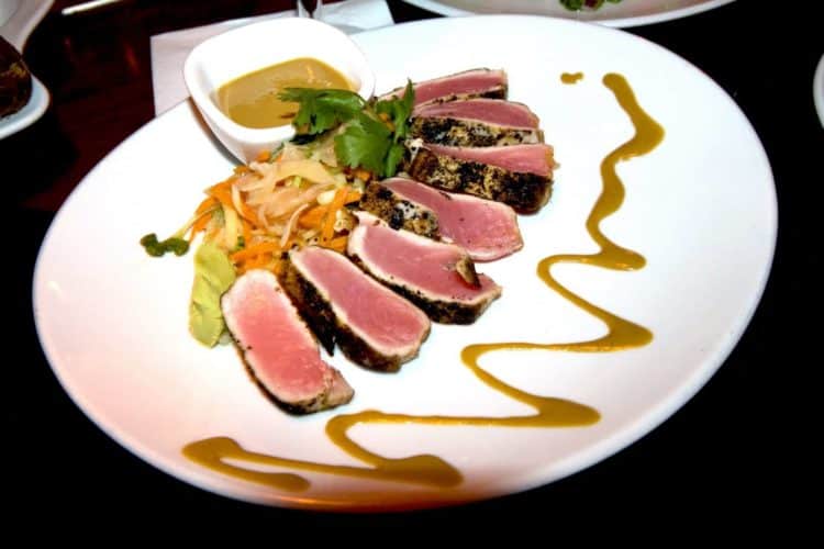 Seared Ahi Tuna, Happy Hour, Fleming's