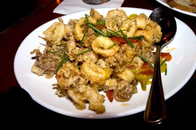 Sweet Chile Calamari, Fleming's Steakhouse, Happy Hour