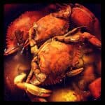 Cooked Blue Crabs