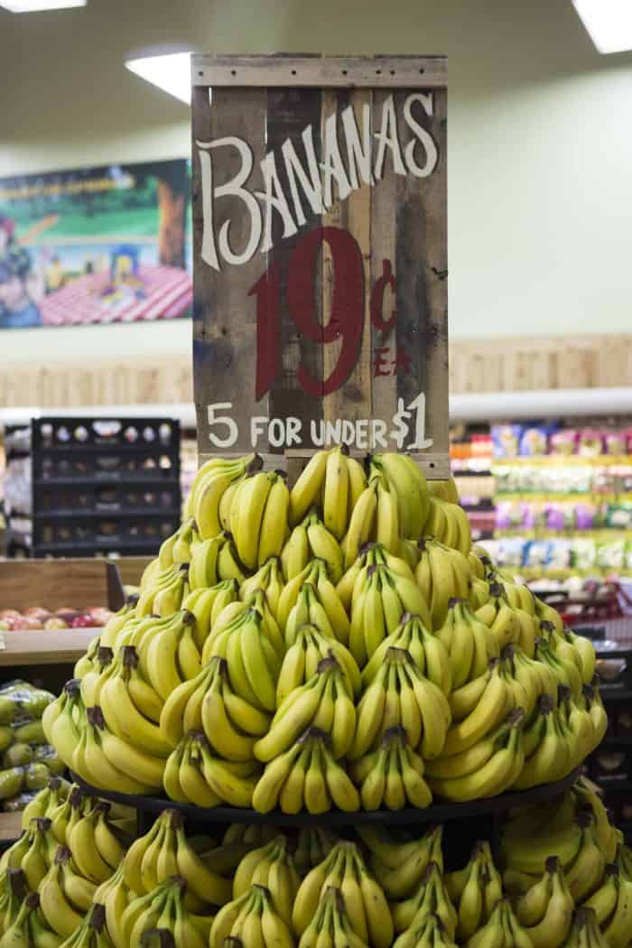 Cheap bananas at Trader Joe's, Trader Joe's