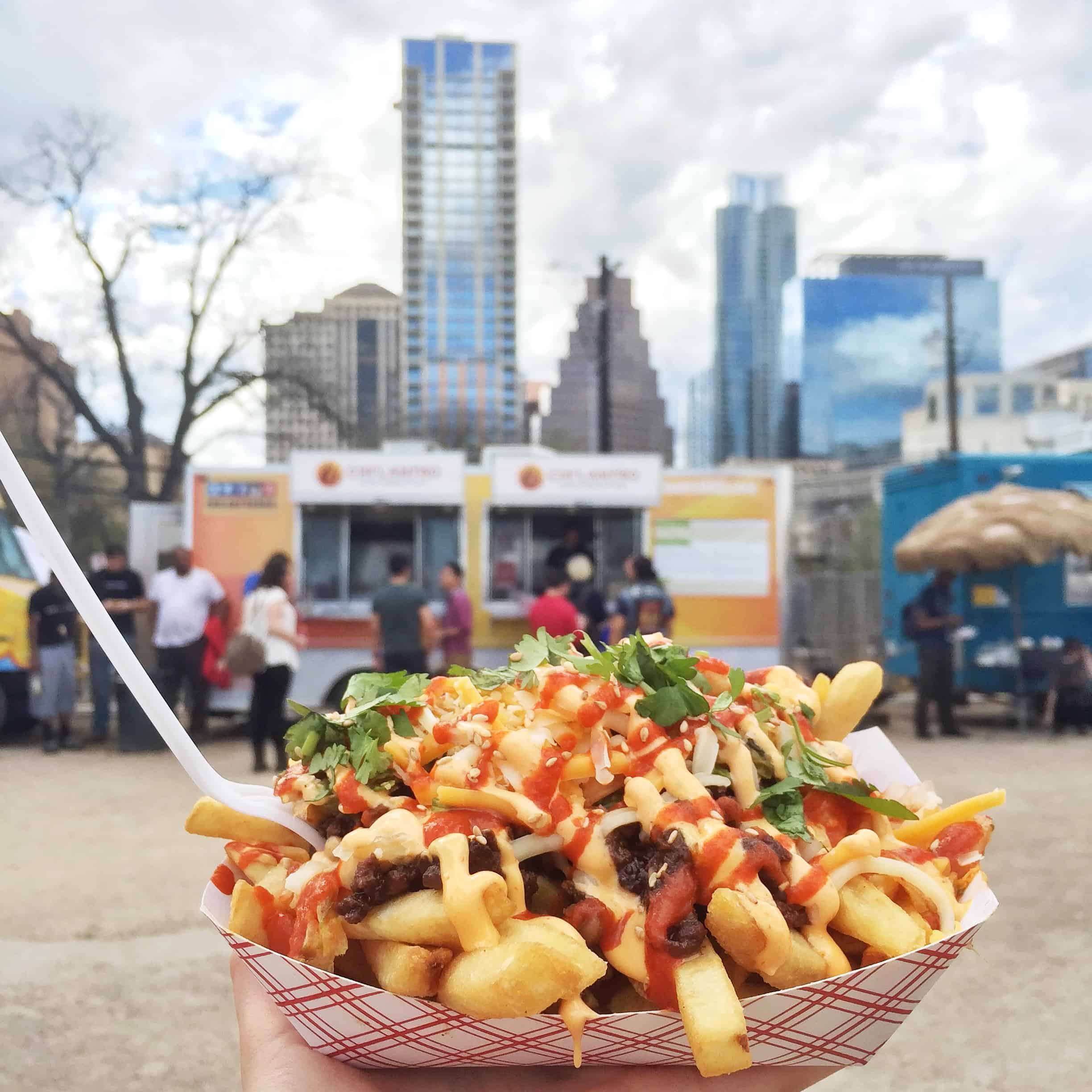 Chilantro Kimchi Fries