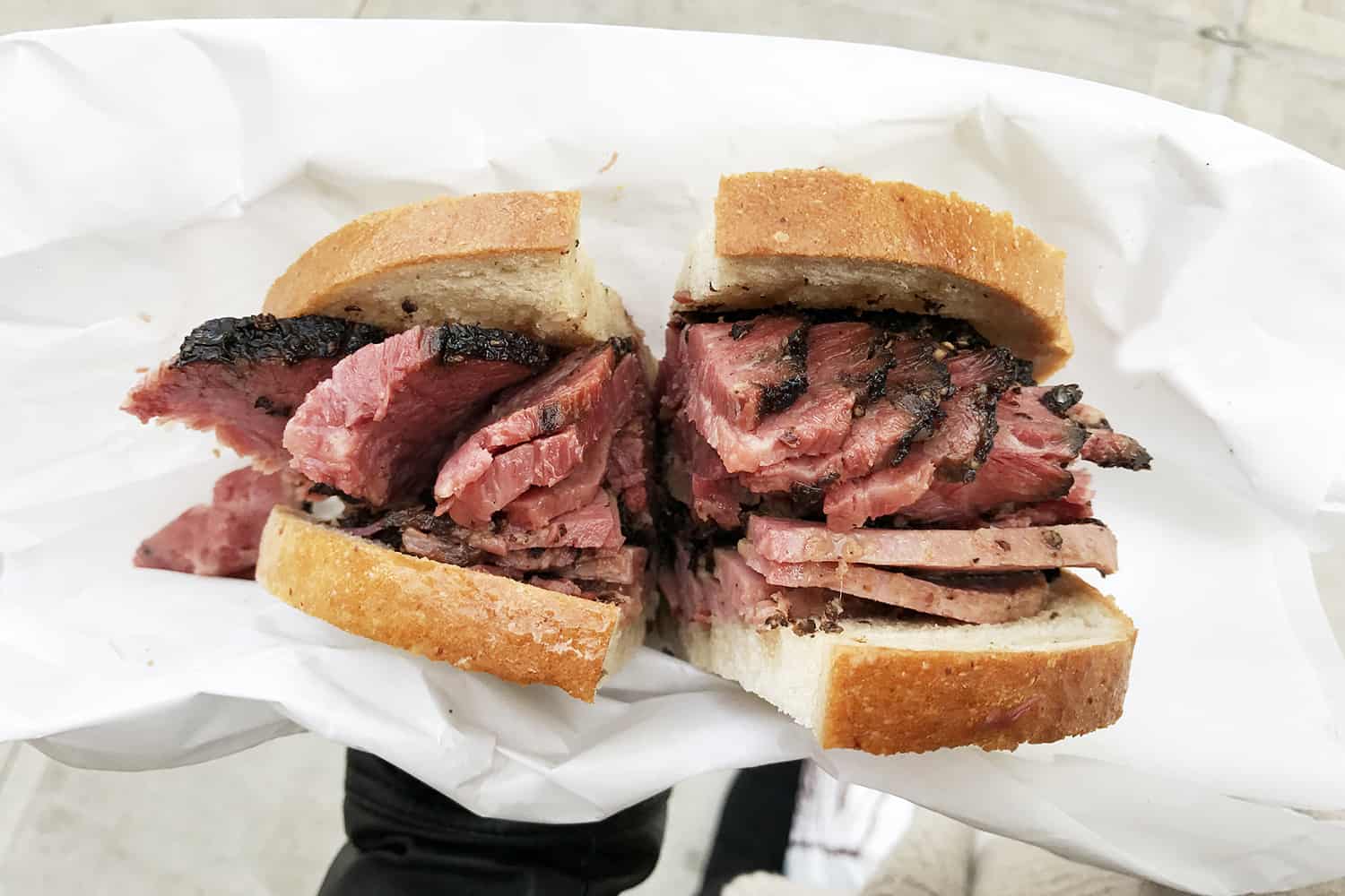 Katz Pastrami Sandwich