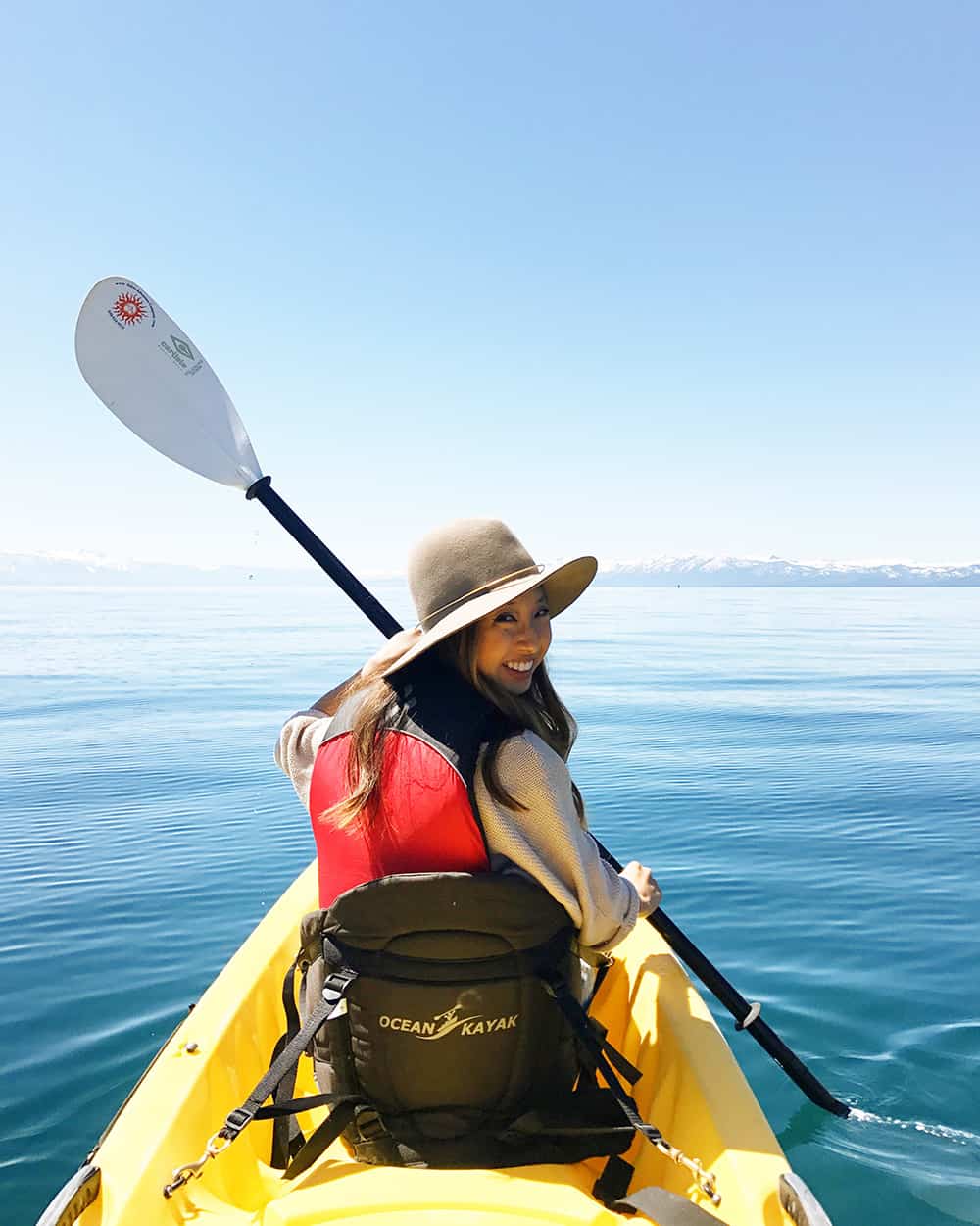 Kayaking On Lake Tahoe