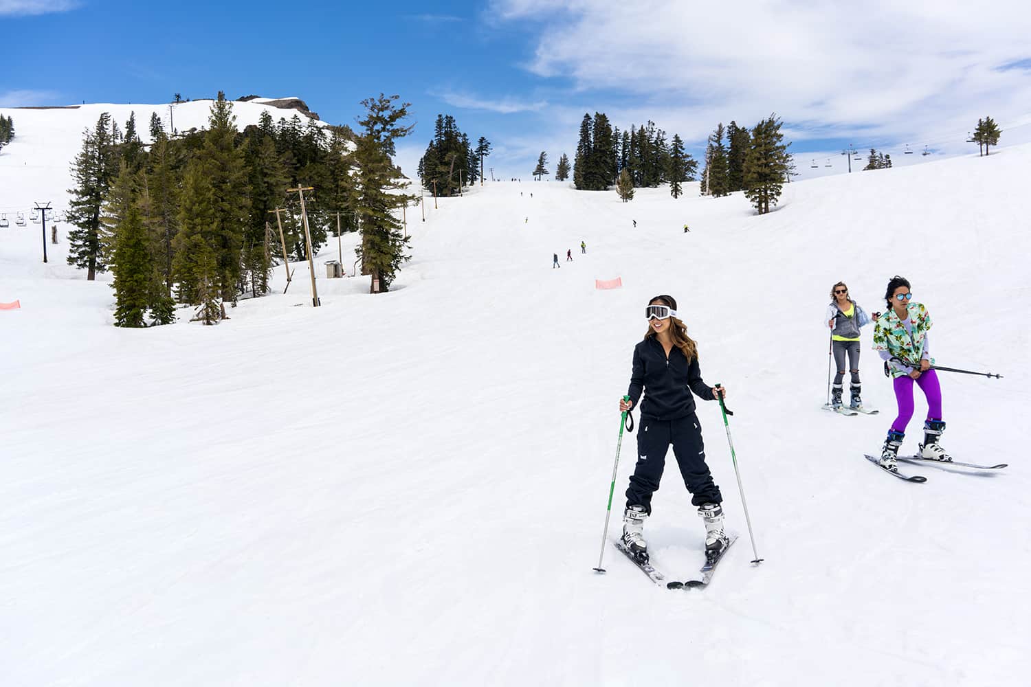 Skiing at Squaw