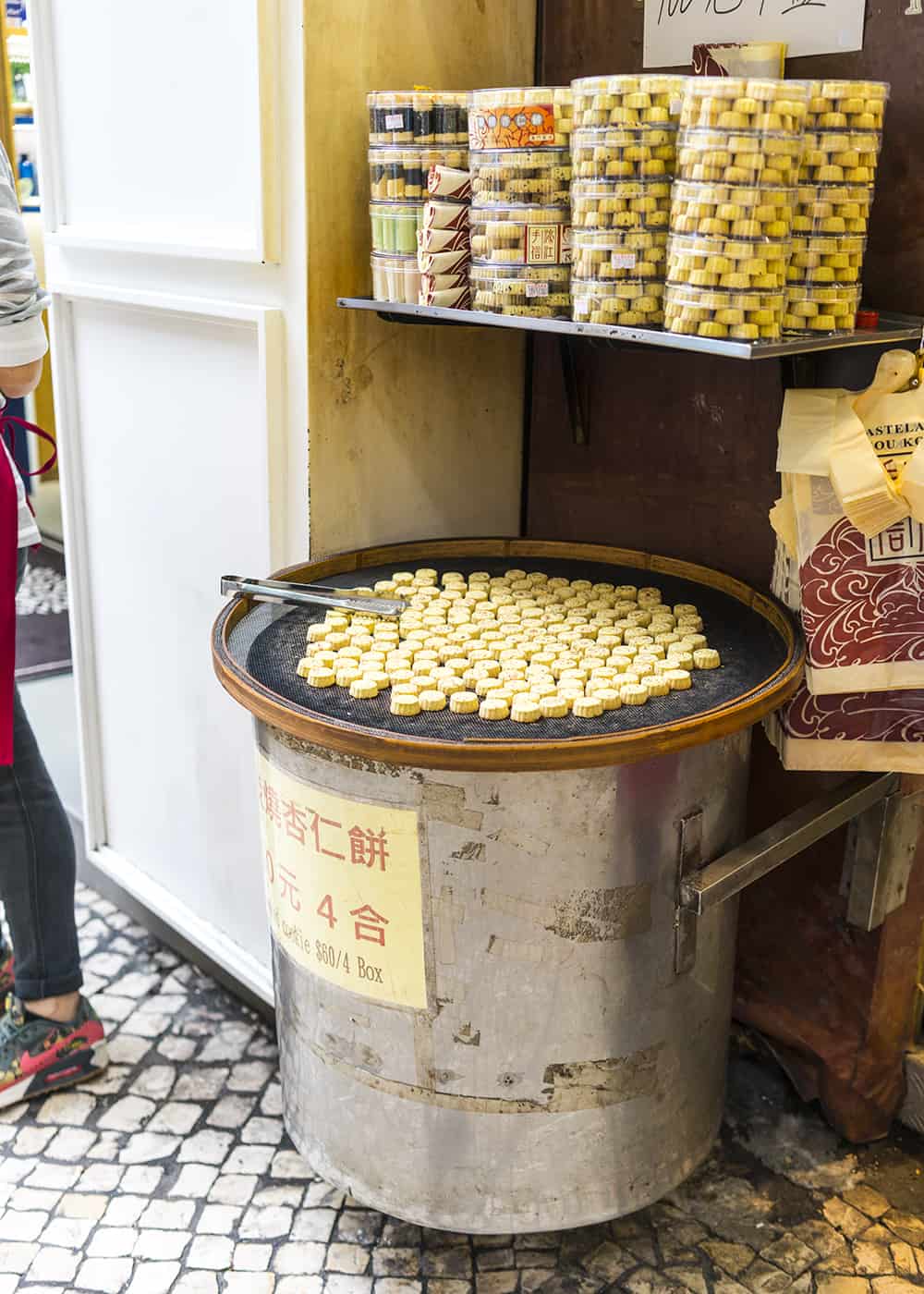 Almond cookie in Hong Kong