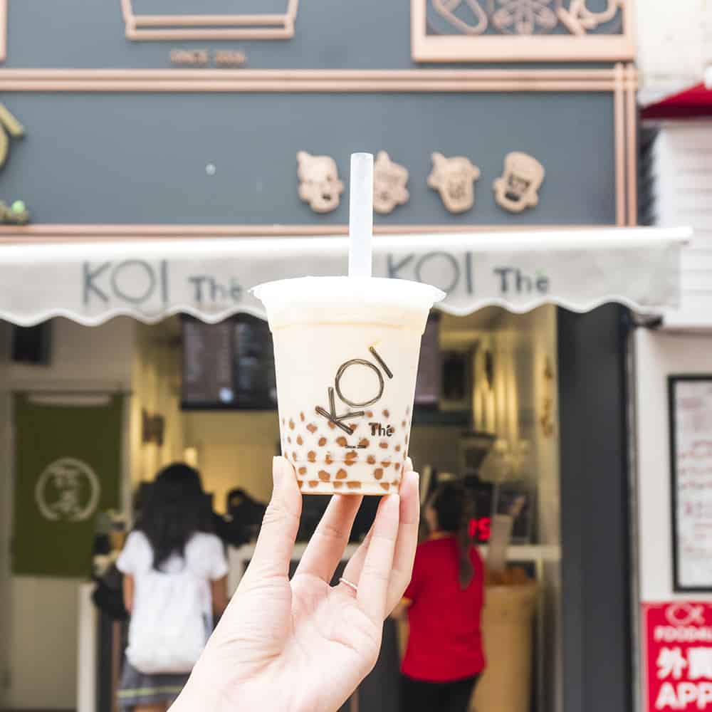 Hong Kong bubble tea