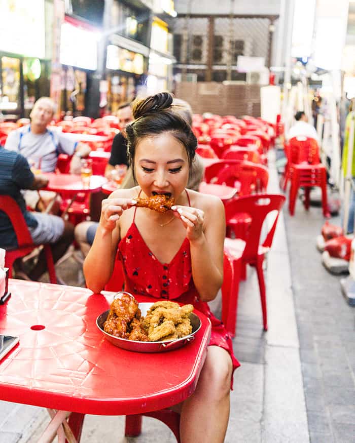 KFC Korean fried chicken