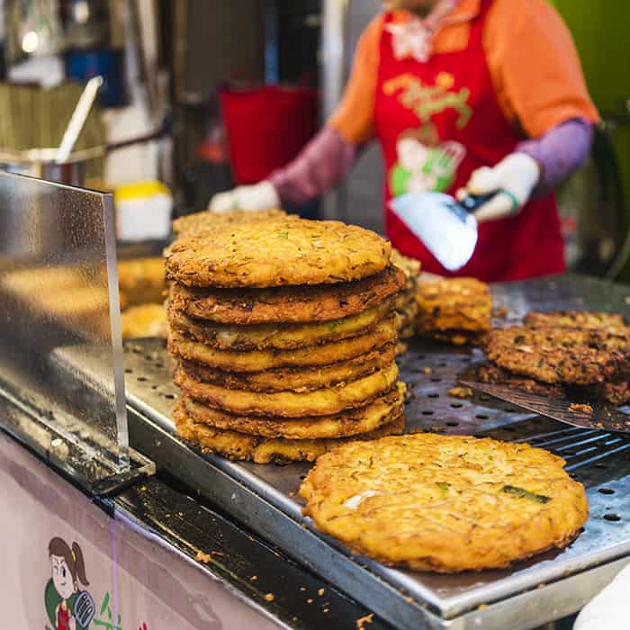 Mung bean pancake