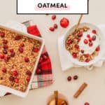 Winter Baked Oatmeal