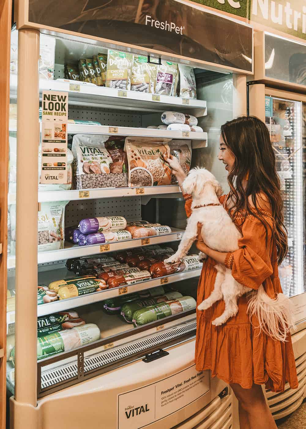 Freshpet Freezer in Petsmart