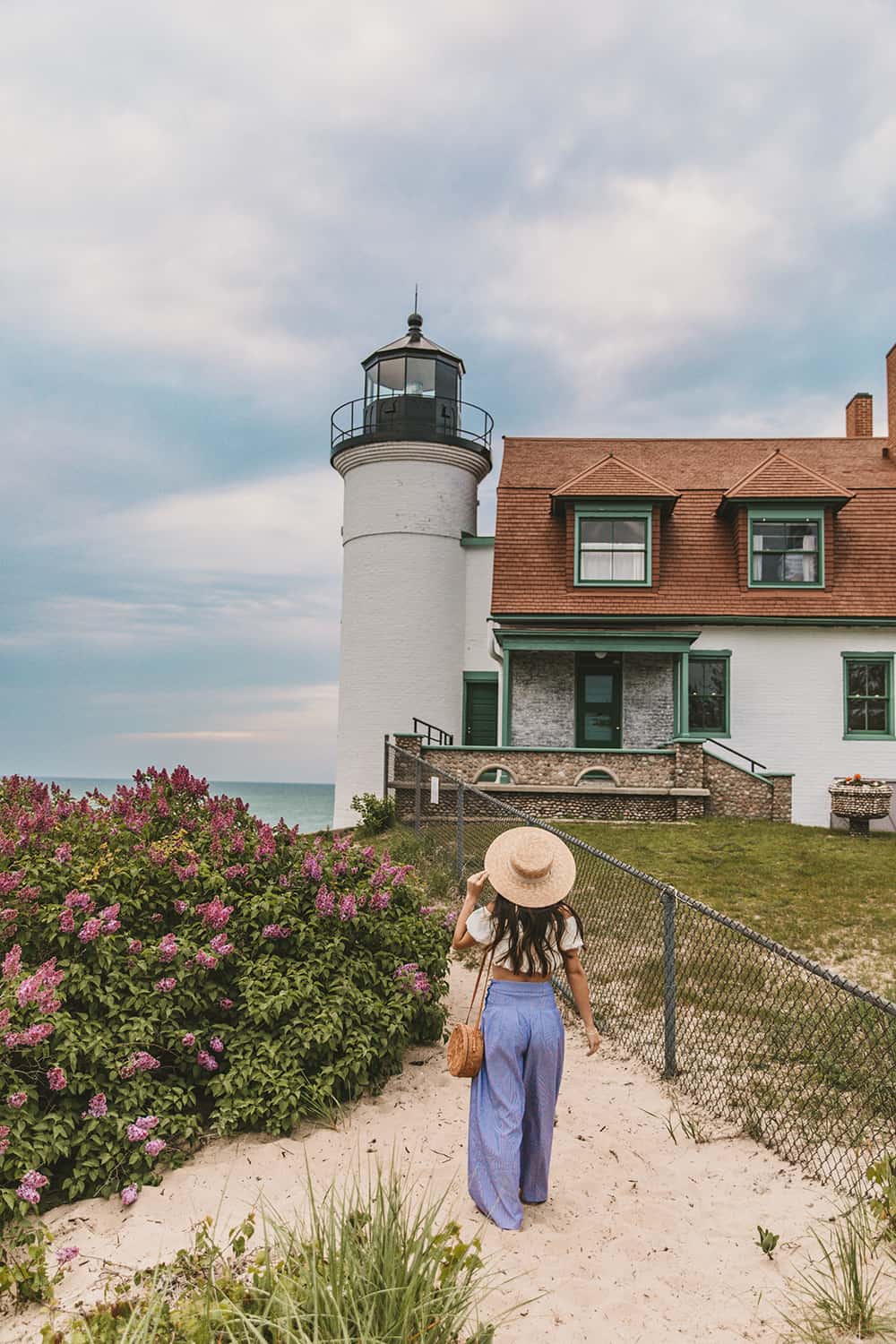 Point Betsie Lighthouse in Frankfort, Michigan