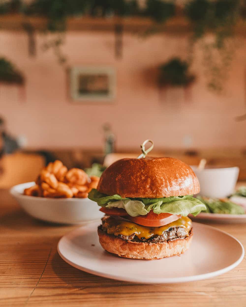 Kinda Tropical burger in Austin