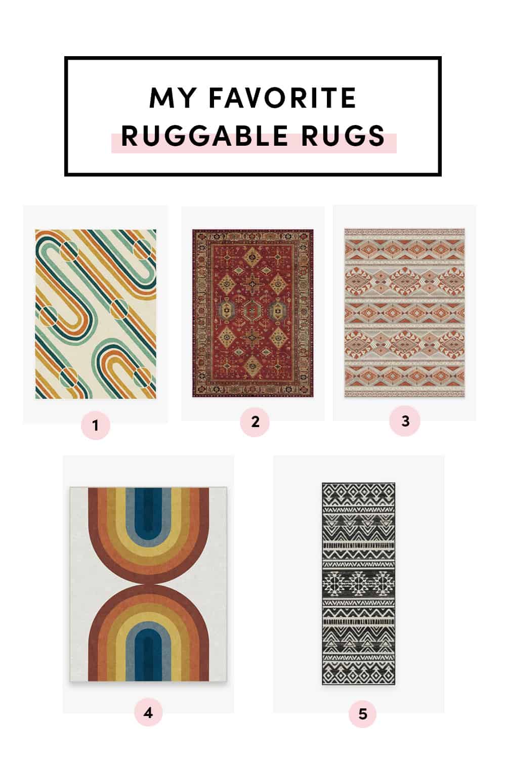 Ruggable rugs