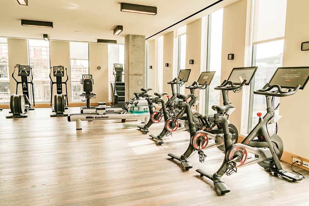 Austin Proper Hotel fitness center