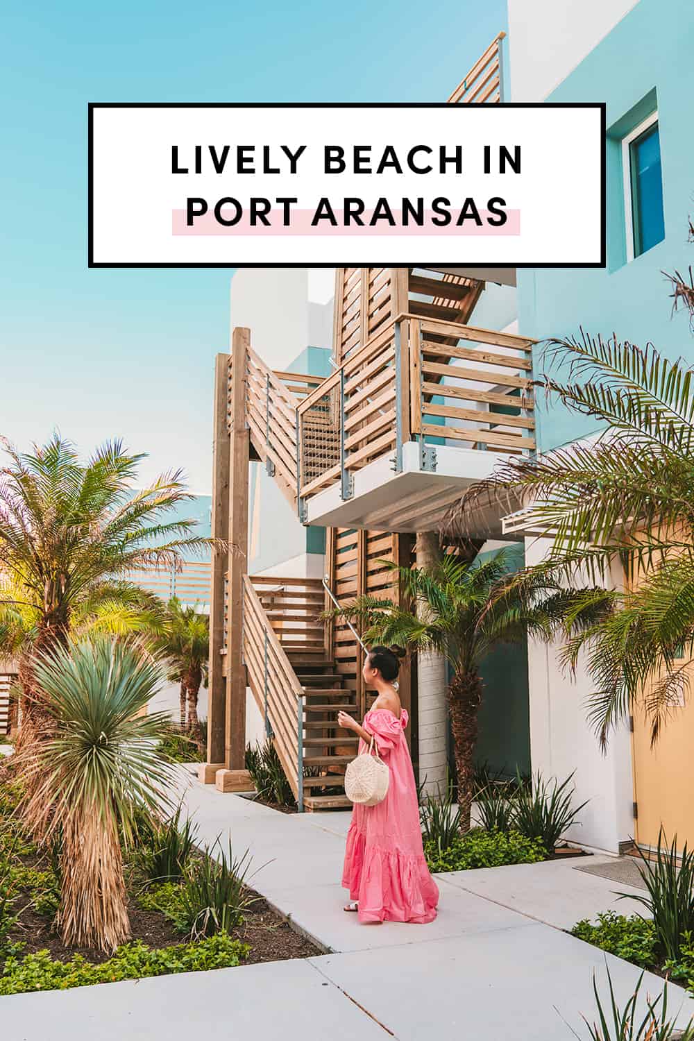 Lively Beach in Port Aransas