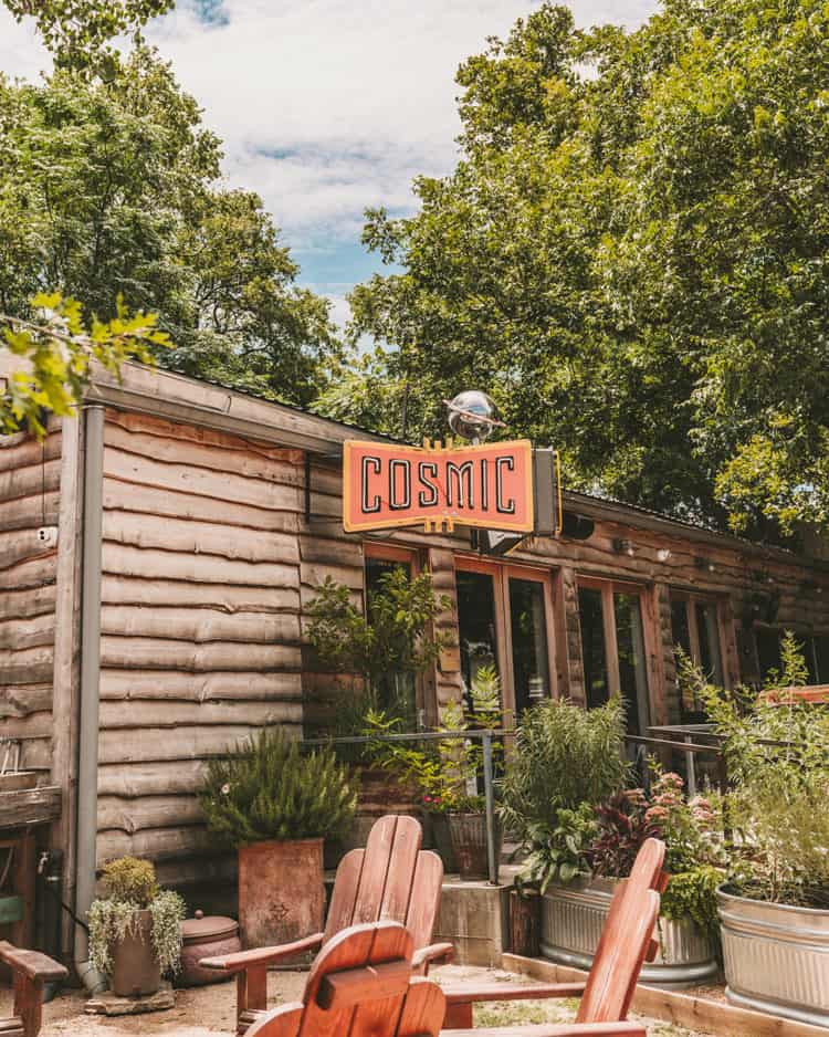 Cosmic Coffee on South Congress Austin