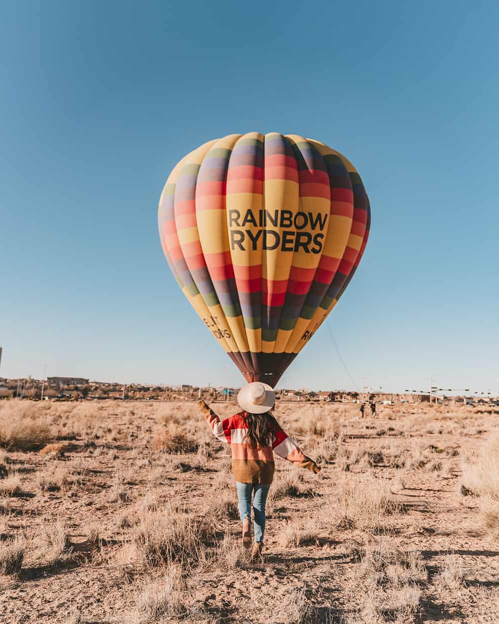 Hot Air Balloon in Albuquerque, New Mexico