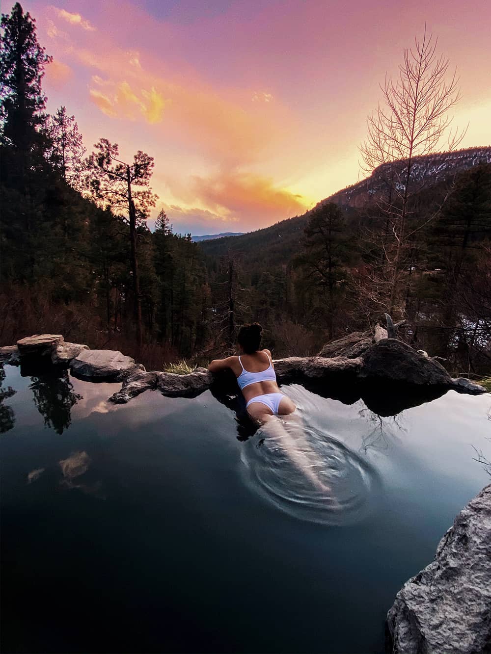 Spence Hot Springs in Santa Fe New Mexico