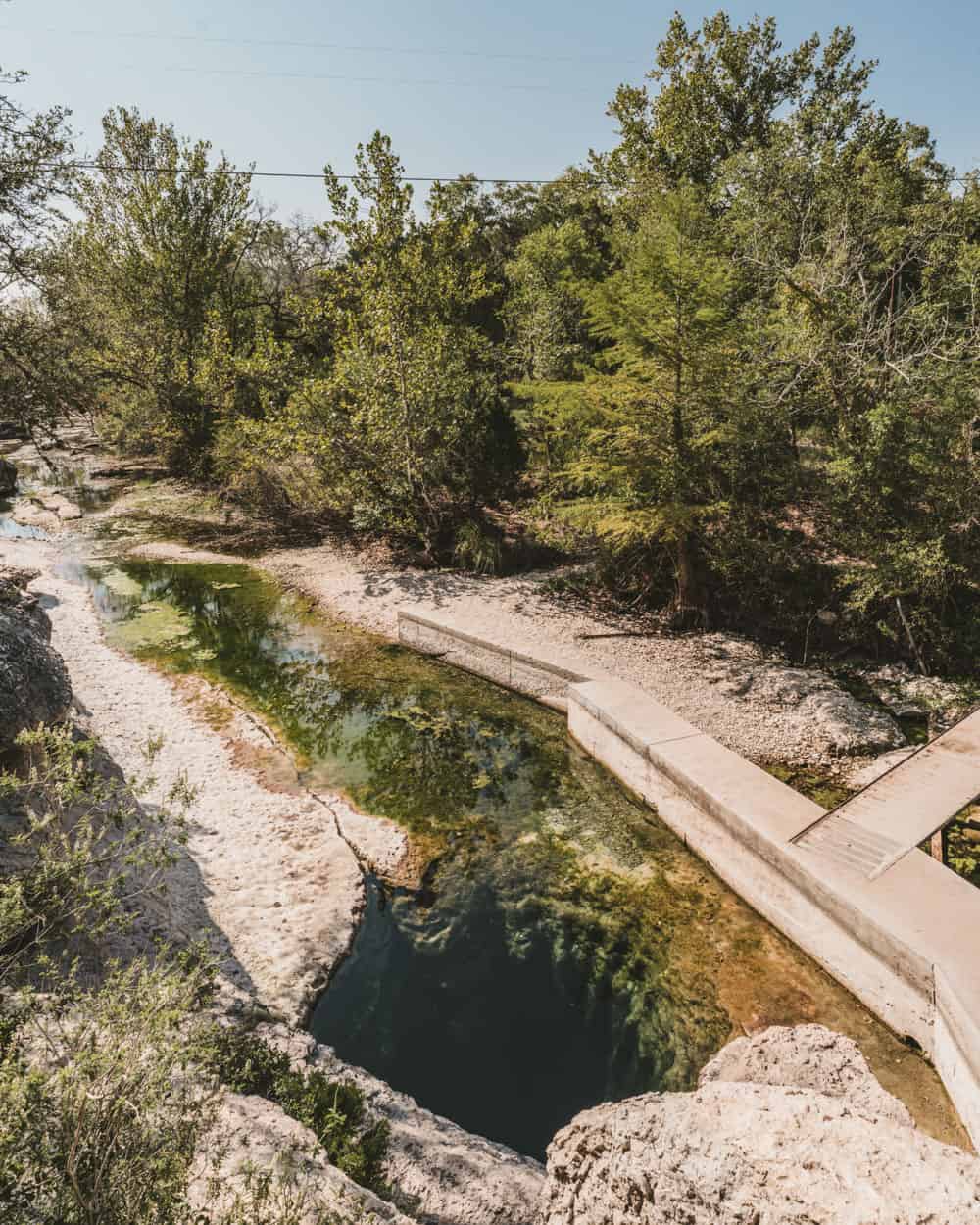 Jacob's Well in Wimberley Texas | swimming holes