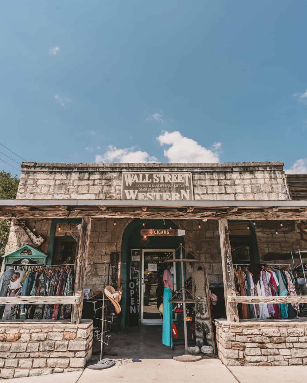 local shops in Wimberley Square