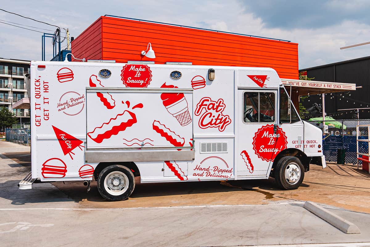 Fat City Stacks catering food truck 