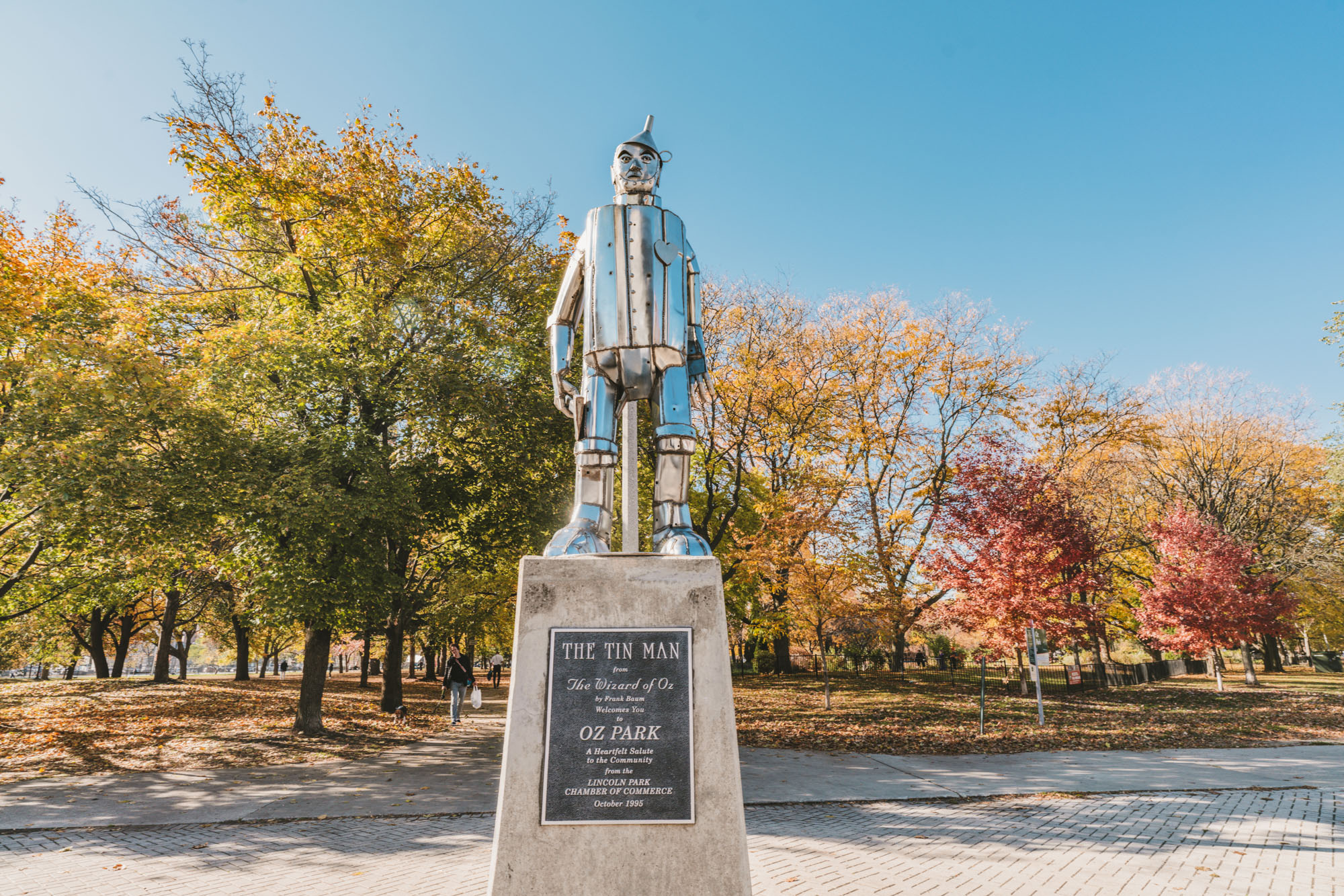 Oz Park - The Wizard of Oz Statues in Chicago Illinois 