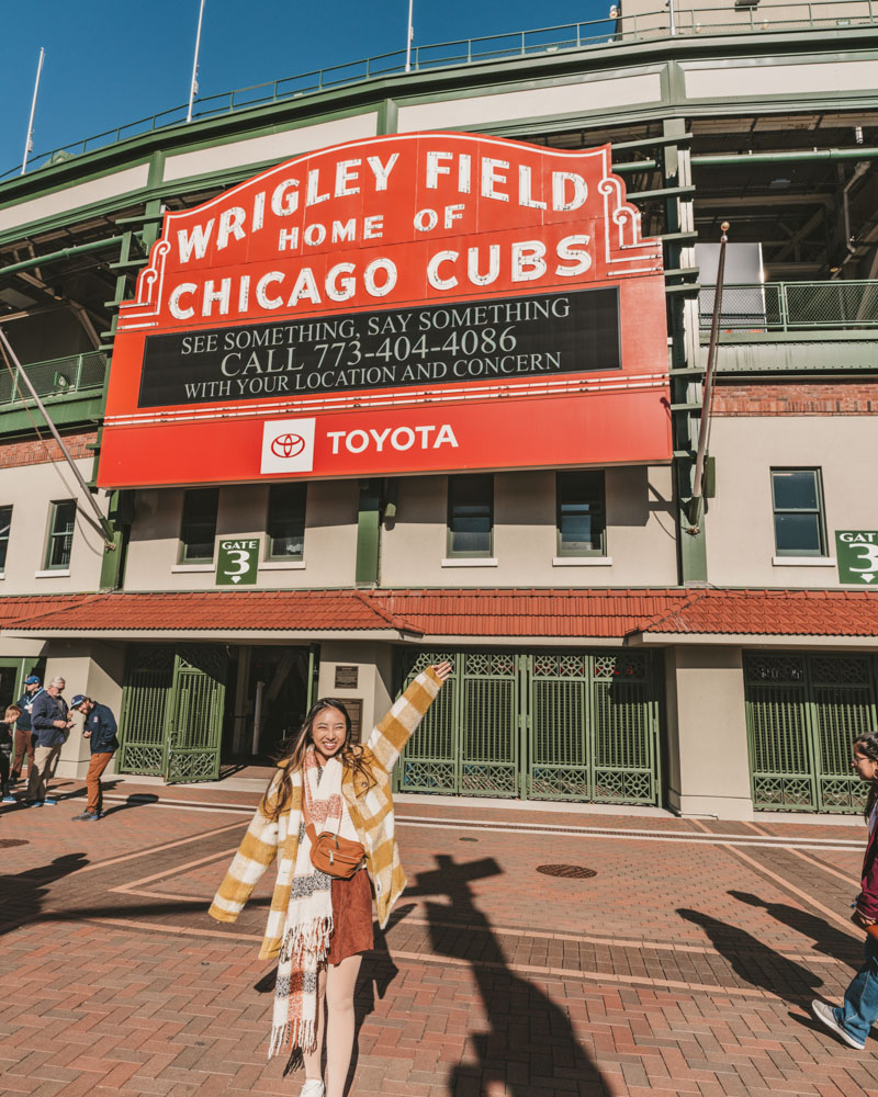 Wrigley Field Tour in Chicago Illinois