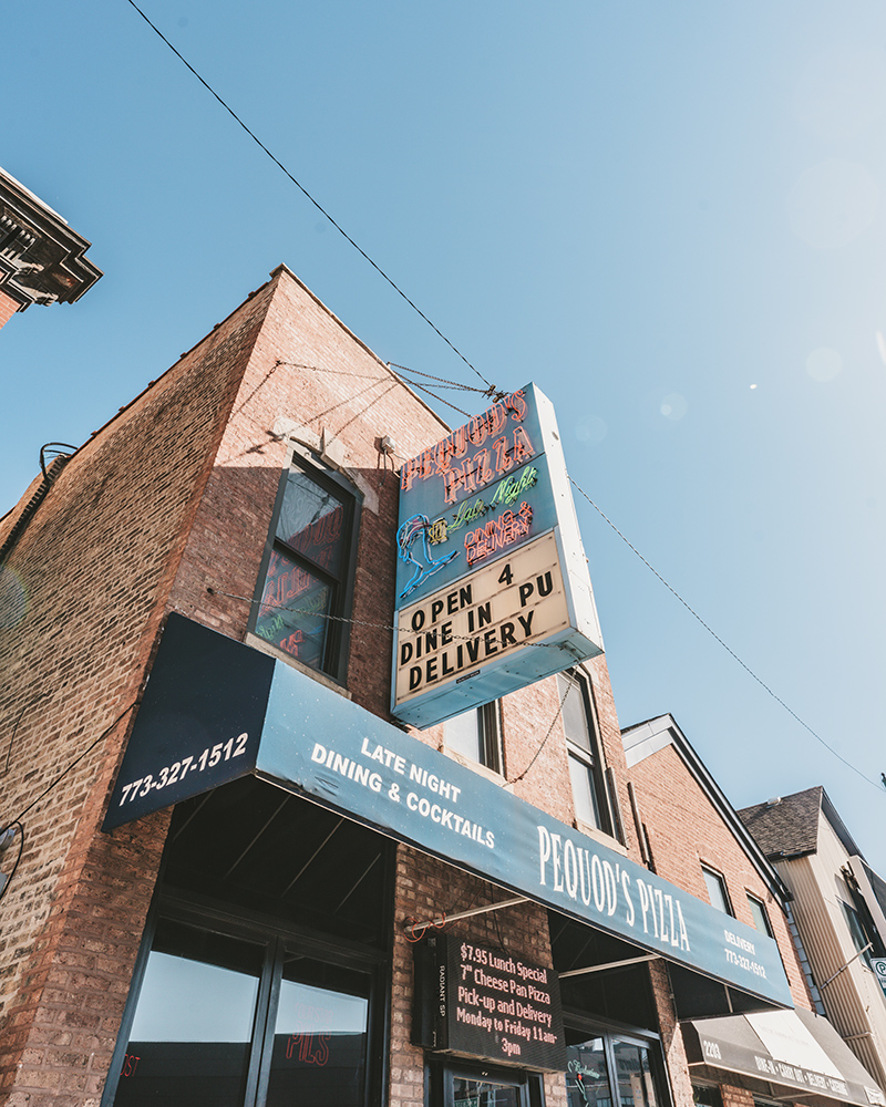 Pequod’s Pizza in Chicago