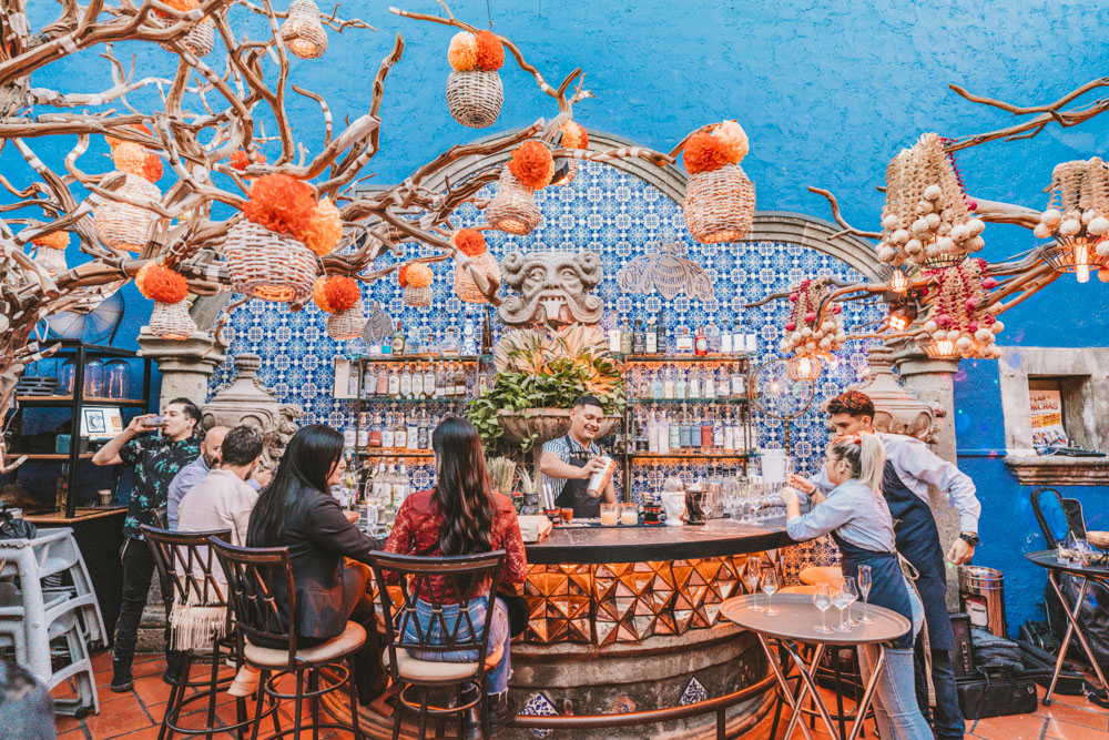 Casa Luna restaurant in Tlaquepaque Mexico